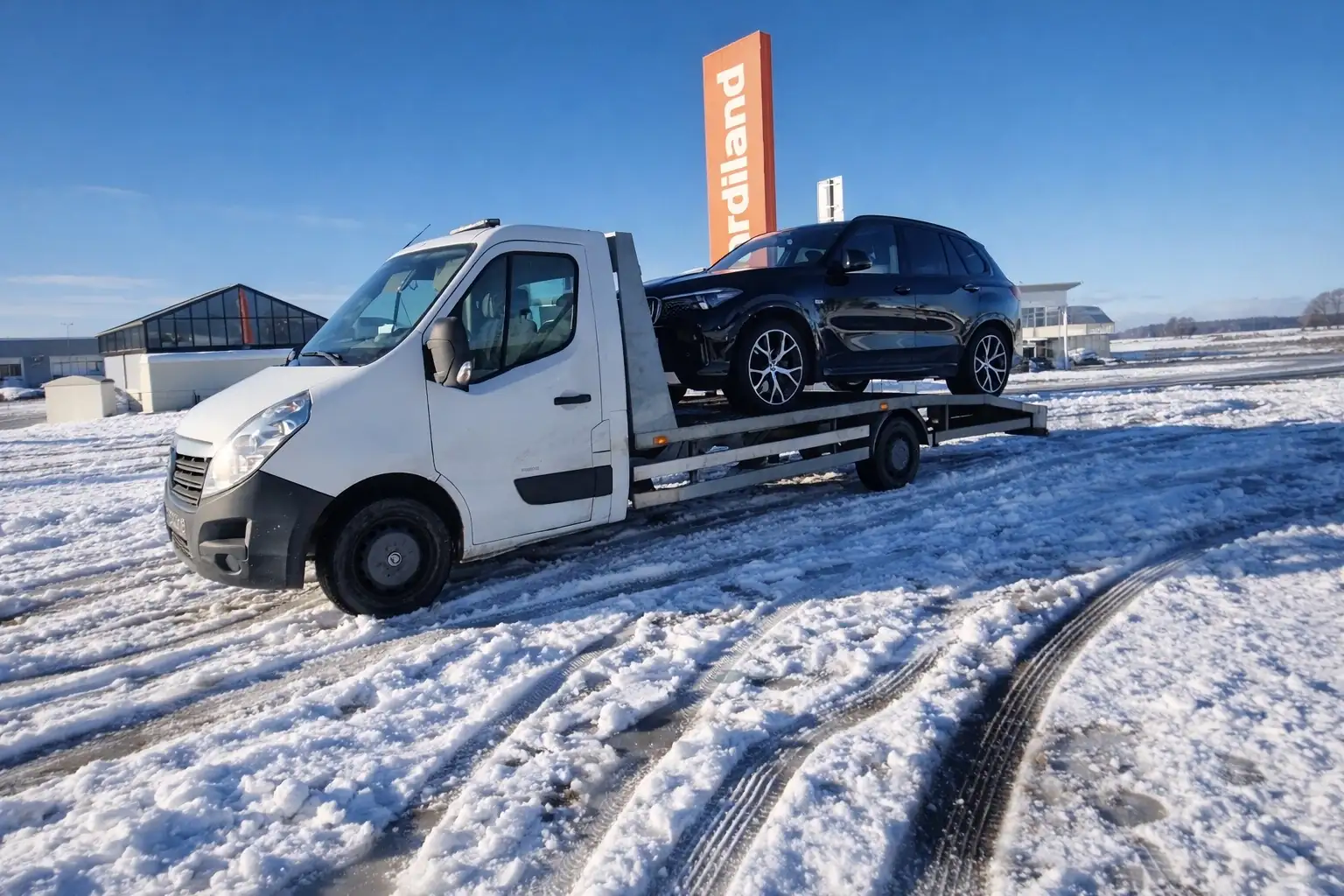 Depannage automobile par temps de neige - Depanne Auto 61